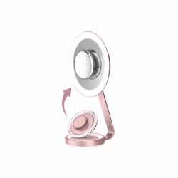 BaByliss LED Beauty Mirror specchietto per trucco Libera installazione Rotondo Rosa - Vista aggiuntiva 6
