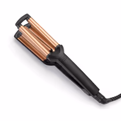 BaByliss Deep Waves Ferro per ricci Caldo Nero, Arancione 2,5 m - Vista aggiuntiva 4