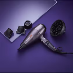 BaByliss Stellato Digital asciuga capelli 2400 W Grigio - Vista aggiuntiva 3