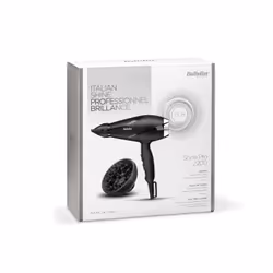 BaByliss Shine Pro 2100 asciuga capelli 2200 W Nero - Vista aggiuntiva 8