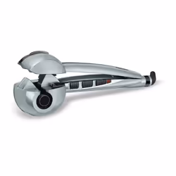 BaByliss C1800E, Ferro arricciacapelli automatico, Vapore, Pulsanti, 190 °C, 230 °C, Grigio
