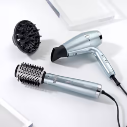 BaByliss Hydro-Fusion Hydro Fusion Hair Dryer asciuga capelli 2100 W Metallico - Vista aggiuntiva 7