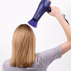 BaByliss Midnight Luxe 2300 asciuga capelli 2300 W Blu, Oro - Vista aggiuntiva 2