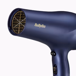 BaByliss Midnight Luxe 2300 asciuga capelli 2300 W Blu, Oro - Vista aggiuntiva 4