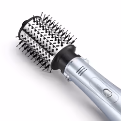 BaByliss Hydro-Fusion Hydro Fusion Smooth & Shape Spazzola ad aria calda Caldo Grigio, Argento 1000 W 2,5 m - Vista aggiuntiva 4