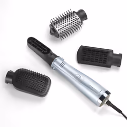 BaByliss Hydro-Fusion Hydro Fusion Smooth & Shape Spazzola ad aria calda Caldo Grigio, Argento 1000 W 2,5 m - Vista aggiuntiva 8