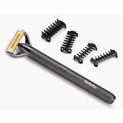 BaByliss Super- X Metal X-Blade, Rasoio, Nero, Metallo, Titanio, Pulsanti, 1 mm