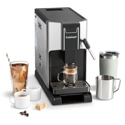 Cuisinart EM550E Macchina per caffè espresso automatica con macinacaffè 1,5 L 19 bar Nero, Argento