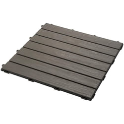 Set 6 piastrelle - Pavimentazione Casa - 45x45cm - Effetto materico legno - Anti uv - 100% plastica riciclata e riciclabile - Smoby
