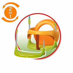Smoby Altalena Plus con seggiolino evolutivo - mis. 158xh180 cm - Vista aggiuntiva 4