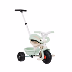 Smoby Be Fun Comfort, Bambino/Bambina, Spinta, Bambini, Ruote solide, Nero, Verde, Bianco, Avanti/indietro