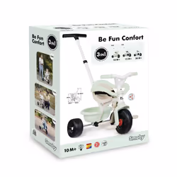 Smoby Be Fun Comfort triciclo Bambini Spinta - Vista aggiuntiva 5