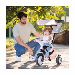 Smoby Baby Driver triciclo Bambini Spinta - Vista aggiuntiva 5