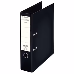 Esselte 230101, A4, Conservazione, Polipropilene (PP), Cartoncino, Nero, 600 fogli, 8 cm