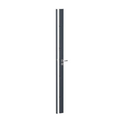 Serratura protective 41 hdi+ 4 punti ga 65x35 Vite 70 Assa Abloy 4 chiavi - Grigio Muze Cromo Velluto - Sinistra - 28492000