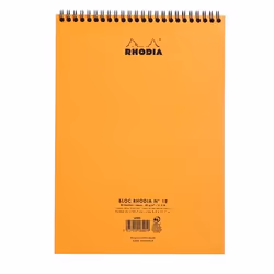 Rhodia 18500C quaderno per scrivere A4 80 fogli Arancione