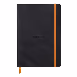 Rhodia 117402C, Monocromatico, Nero, A5, 80 fogli, 90 g/m², Carta rigata
