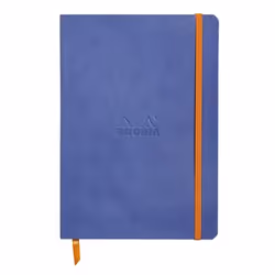 Rhodia 117408C, Monocromatico, Blu, A5, 80 fogli, 90 g/m², Carta rigata