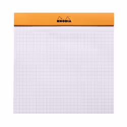 Rhodia 148200C quaderno per scrivere 80 fogli Arancione