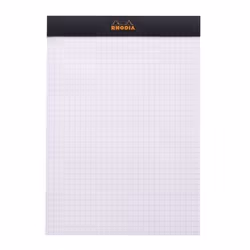 Rhodia 162009C quaderno per scrivere A5 80 fogli Nero