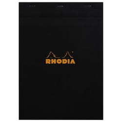 Rhodia 182009C quaderno per scrivere A4 80 fogli Nero