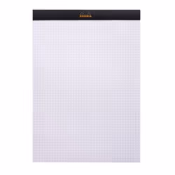 Rhodia 182009C quaderno per scrivere A4 80 fogli Nero