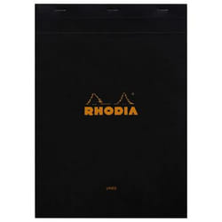 Rhodia 186009C quaderno per scrivere A4 80 fogli Nero