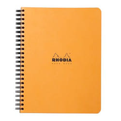 Rhodia 193428C quaderno per scrivere A5+ 80 fogli Arancione