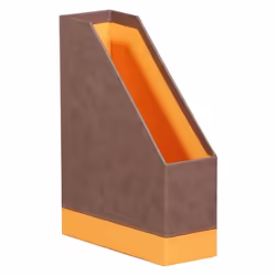 Rhodia 318833C portariviste Ecopelle Cioccolato, Arancione