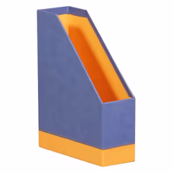 Rhodia 318838C portariviste Ecopelle Blu, Arancione