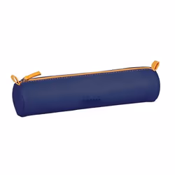 Rhodia 319008C, Astuccio portamatite, Finta pelle, Blu, Monocromatico, Cerniera, 215 mm