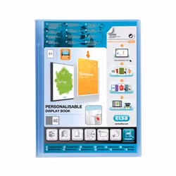 Elba Polyvision, Blu, Plastica, A4, 1 pz