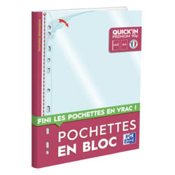 Oxford 400124779 foglio di protezione 250 x 310 mm (A4) Polipropilene (PP) 40 pz