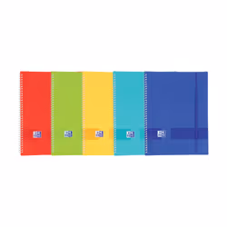 Oxford Live & Go, Cartella di presentazione, A4, Plastica, Colori assortiti, Lucido, Ritratto