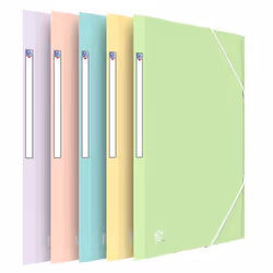Oxford 400187619 cartella Polipropilene (PP) Blu, Verde, Rosa, Viola, Giallo A4 - Vista aggiuntiva 7