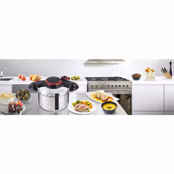 Tefal P4620768 pentola a pressione per piano cottura 6 L Nero, Acciaio inox - Vista aggiuntiva 6