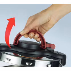 Tefal P4620768 pentola a pressione per piano cottura 6 L Nero, Acciaio inox - Vista aggiuntiva 8