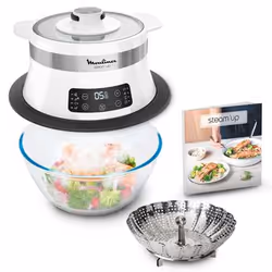 Moulinex Steam up pentola a vapore Libera installazione 550 W Bianco - Vista aggiuntiva 7