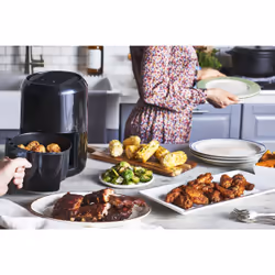 Tefal Easy Fry EY3018 Singolo 1,6 L Indipendente Friggitrice ad aria calda Nero - Vista aggiuntiva 8
