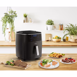 Tefal Easy Fry Grill & Steam FW2018 Singolo Indipendente 1700 W Friggitrice ad aria calda Nero - Vista aggiuntiva 5