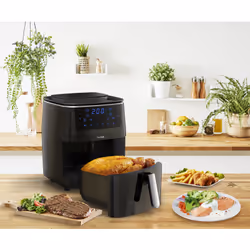 Tefal Easy Fry Grill & Steam FW2018 Singolo Indipendente 1700 W Friggitrice ad aria calda Nero - Vista aggiuntiva 6