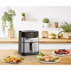 Tefal Easy Fry & Grill EY505D Singolo 4,2 L Indipendente 1550 W Friggitrice ad aria calda Acciaio inox - Vista aggiuntiva 8