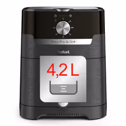 Tefal Easy Fry & Grill EY5018 Singolo 4,2 L Indipendente 1550 W Friggitrice ad aria calda Nero - Vista aggiuntiva 6