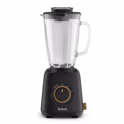 Tefal Eco Respect BL46EN, Frullatore da tavolo, 1,25 L, Funzione PULSE, Tritaghiaccio, 800 W, Nero