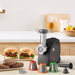 Moulinex ME472832 tritacarne 2000 W Nero, Acciaio inox - Vista aggiuntiva 5