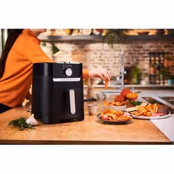 Moulinex EZ501810 friggitrice Singolo 4,2 L Indipendente Friggitrice ad aria calda Nero - Vista aggiuntiva 6