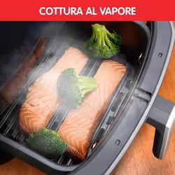 Moulinex AL2018 Friggitrice ad Aria 6,5L, Friggitrice ad Aria Calda, Colore Nero - Vista aggiuntiva 5