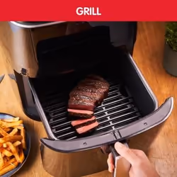 Moulinex AL2018 Friggitrice ad Aria 6,5L, Friggitrice ad Aria Calda, Colore Nero - Vista aggiuntiva 6