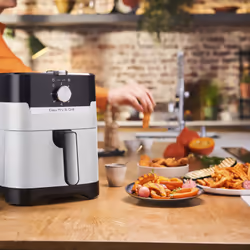 Tefal Easy Fry & Grill EY501A Friggitrice ad aria 4,2 L 1550 W Nero, Acciaio inox - Vista aggiuntiva 4