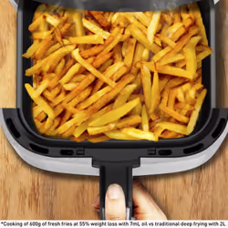 Tefal Easy Fry & Grill EY501A Friggitrice ad aria 4,2 L 1550 W Nero, Acciaio inox - Vista aggiuntiva 6